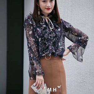 Mẫu áo Voan Nữ đẹp – Xu hướng thời trang công sở sành điệu 2017