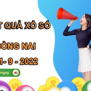 Thống kê kết quả sổ xố Đồng Nai ngày 21/9/2022 thứ 4
