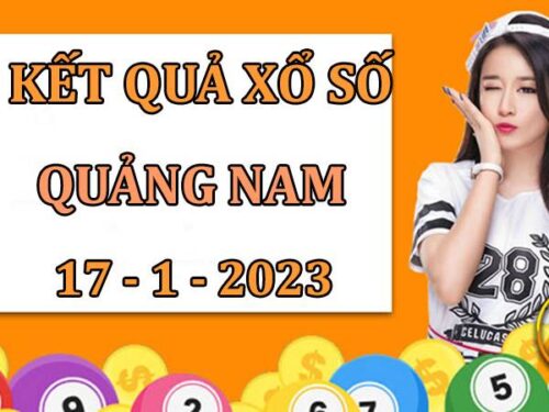 Thống kê xổ số Quảng Nam ngày 17/1/2023 soi cầu lô thứ 3