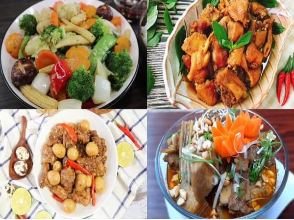Bữa ăn tối nhẹ và đúng giờ
