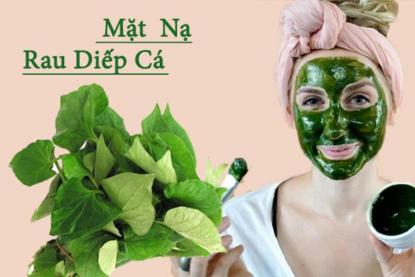 Công thức đắp mặt nạ rau diếp cá cho làn da sáng mịn