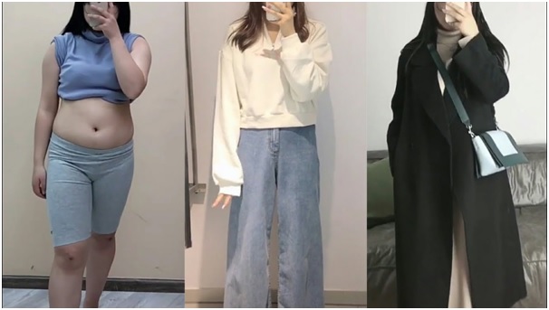 – Cách phối đồ cho người mập nữ dáng cao hợp thời trang