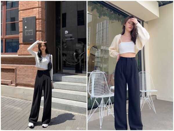 –  Mặc áo croptop với quần gì? Phối áo croptop với với quần jean