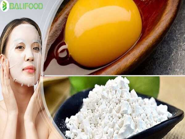 – Cách đắp mặt nạ bằng bột sắn dây với sữa tươi