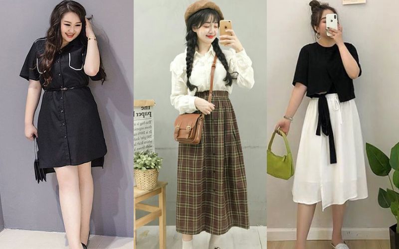 2. Cách phối đồ cho người mập nữ giúp tự tin che khuyết điểm