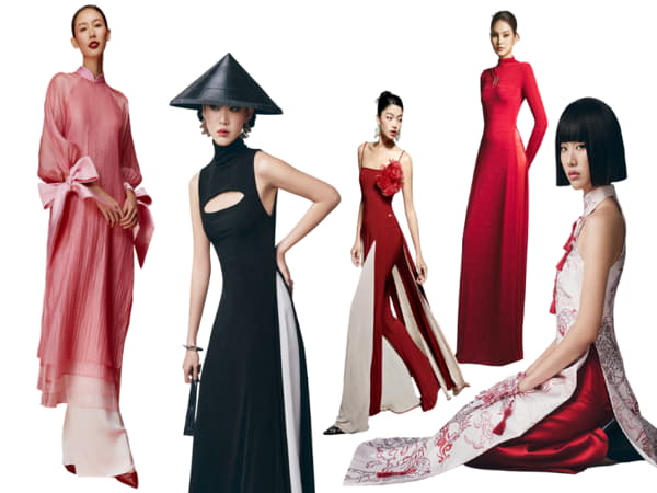 Kết hợp họa tiết dân gian với phom dáng hiện đại