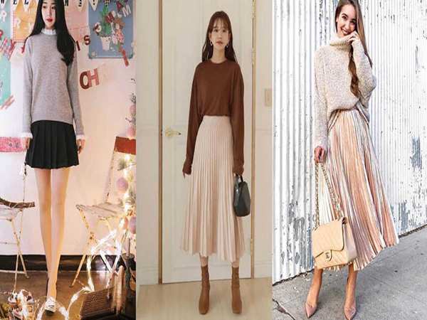Tận dụng độ phồng, xếp ly để tạo khối